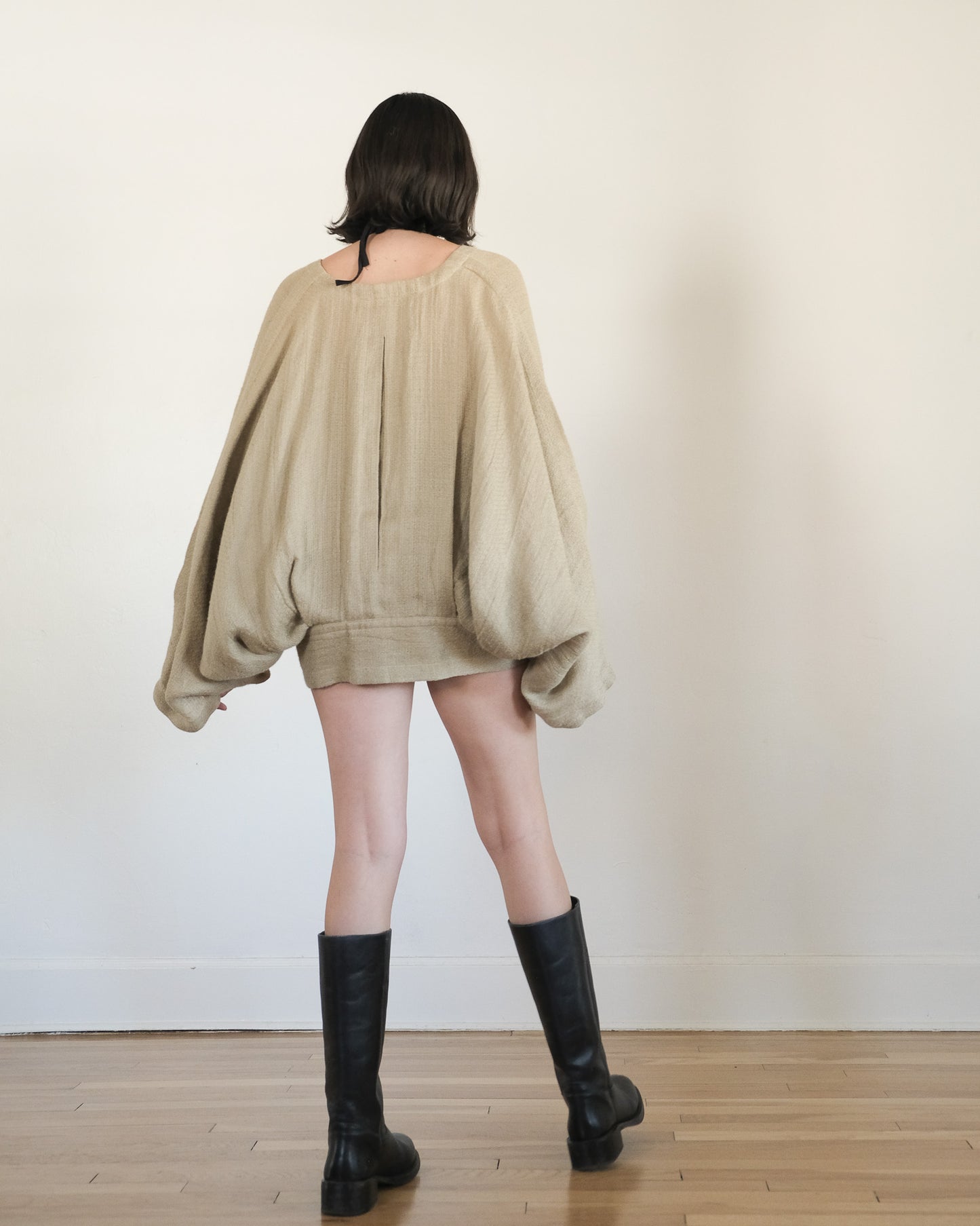 80s Issey Miyake dolman wrap top