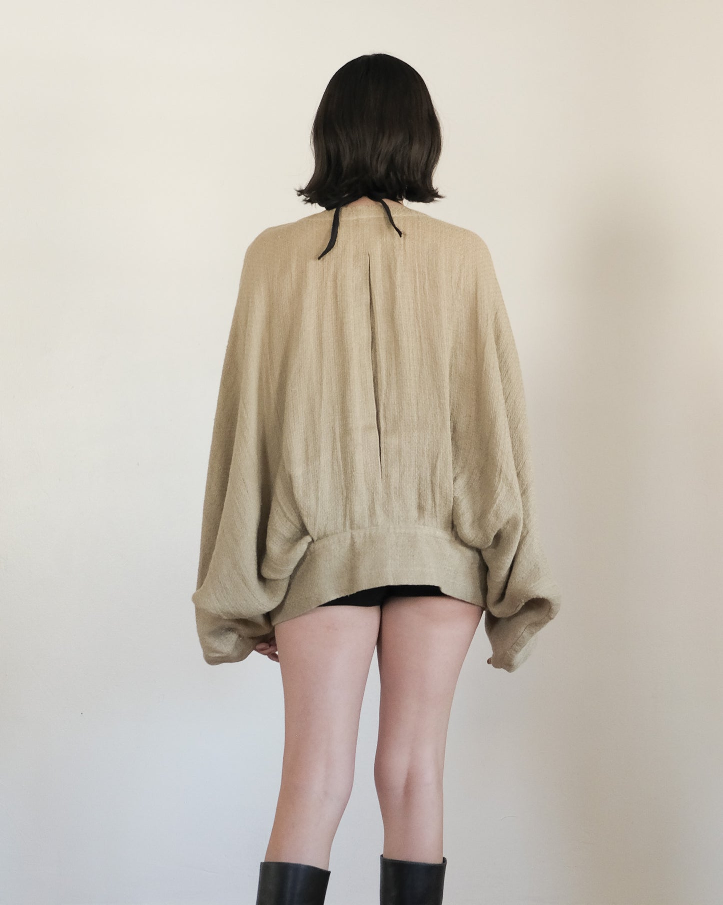 80s Issey Miyake dolman wrap top