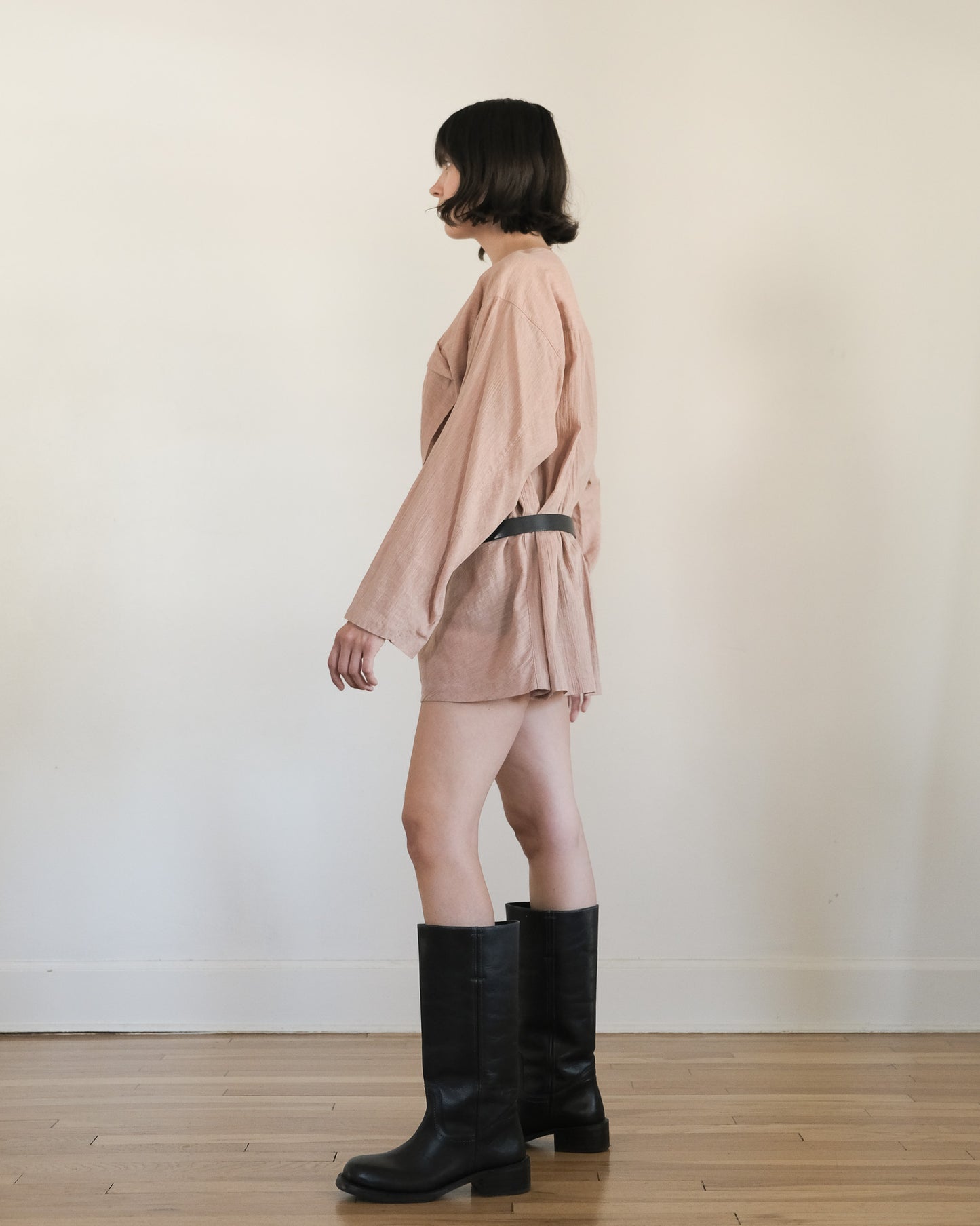 80s Issey Miyake asymmetrical tunic