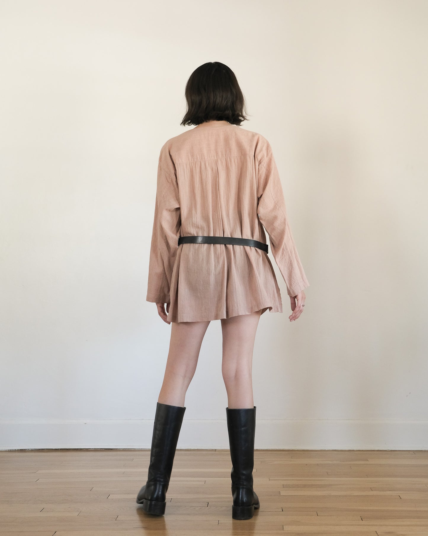 80s Issey Miyake asymmetrical tunic