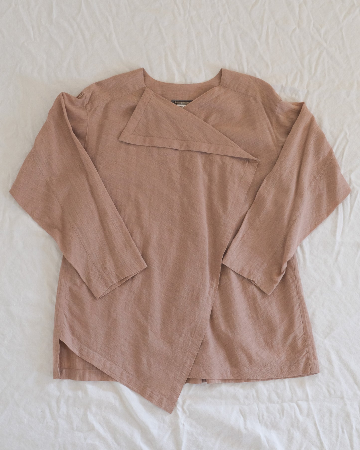 80s Issey Miyake asymmetrical tunic