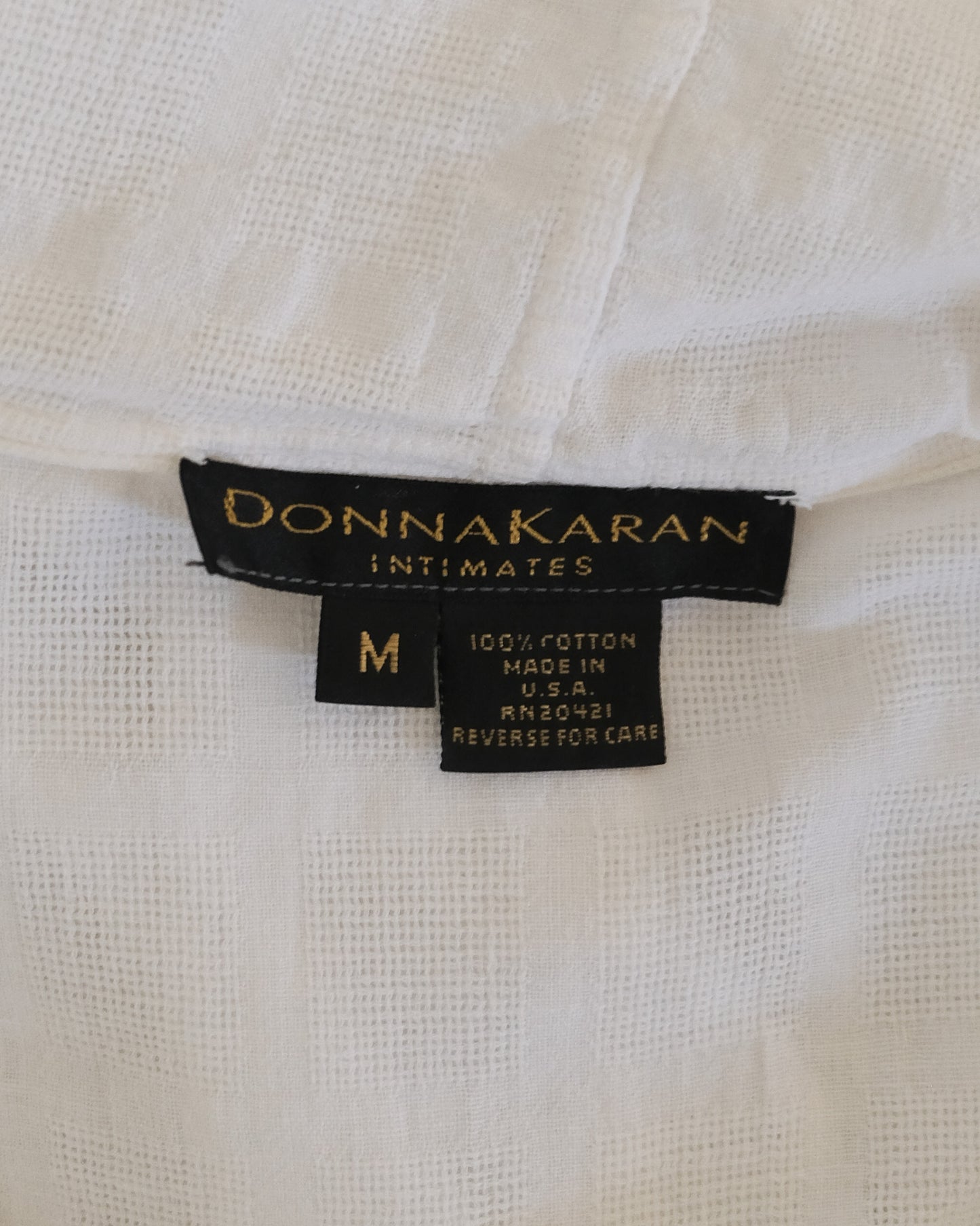 90s Donna Karan cotton gauze cover up