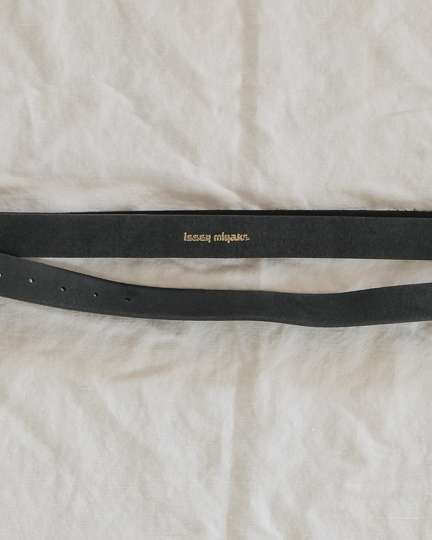 80s Issey Miyake leather belt