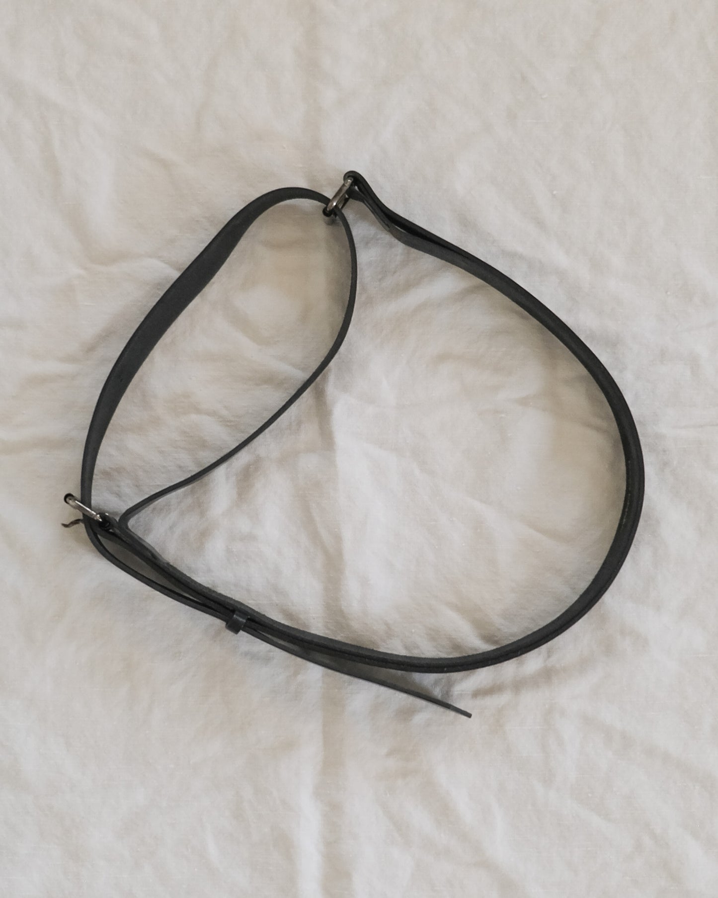 80s Issey Miyake leather belt