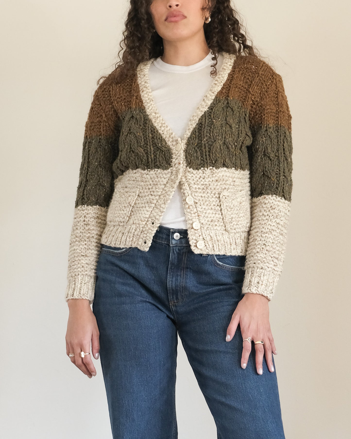 80s Liz Claiborne knit cardigan