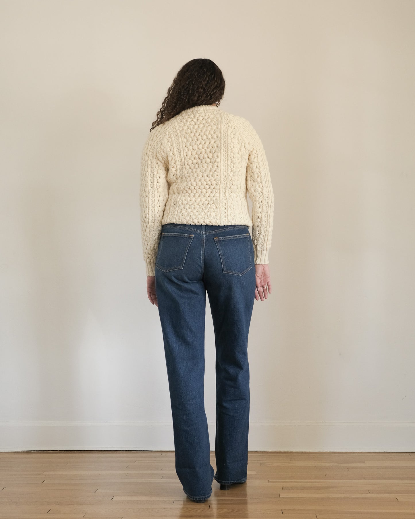 80s J Crew deadstock fisherman sweater