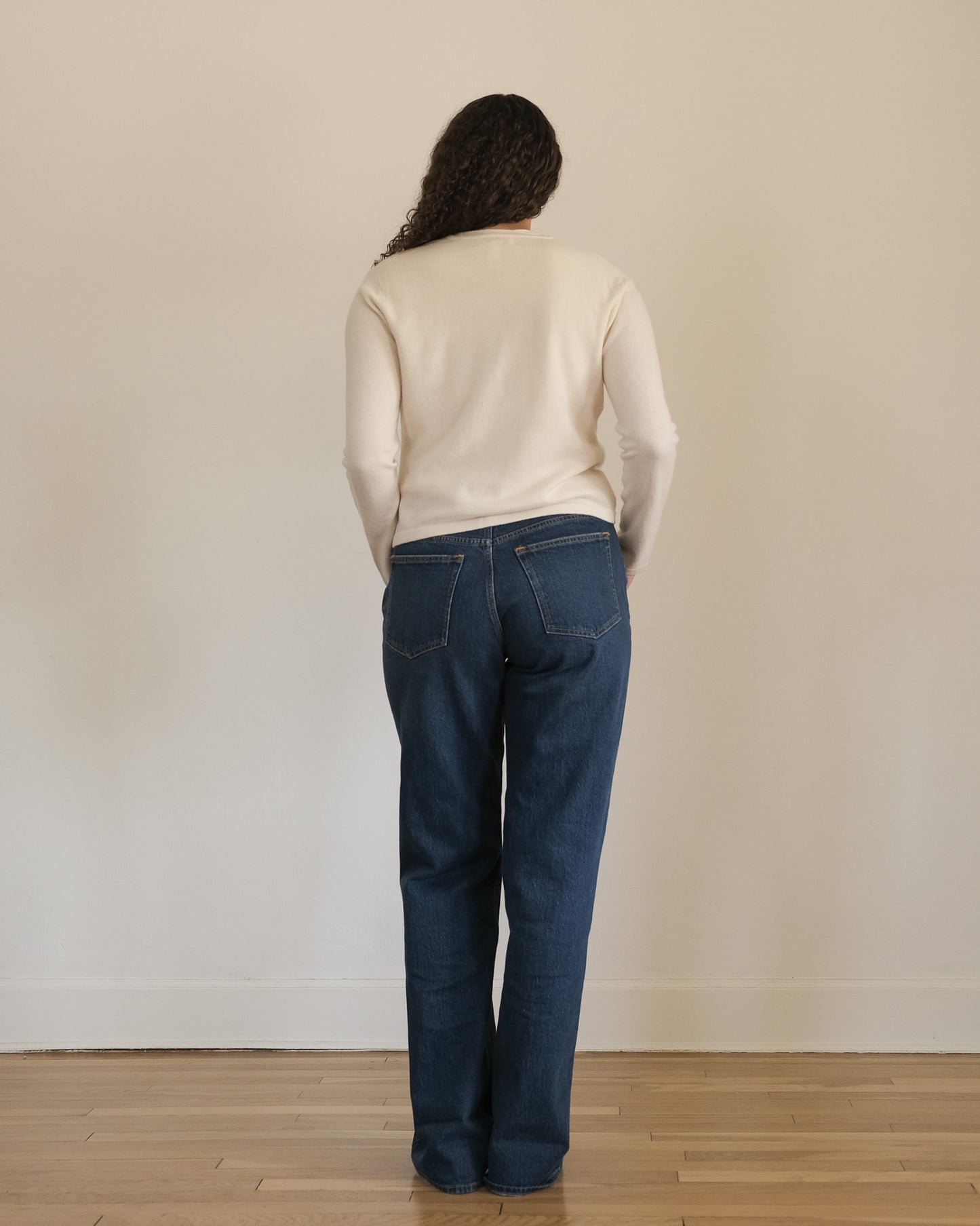 90s cashmere + ribbon twinset