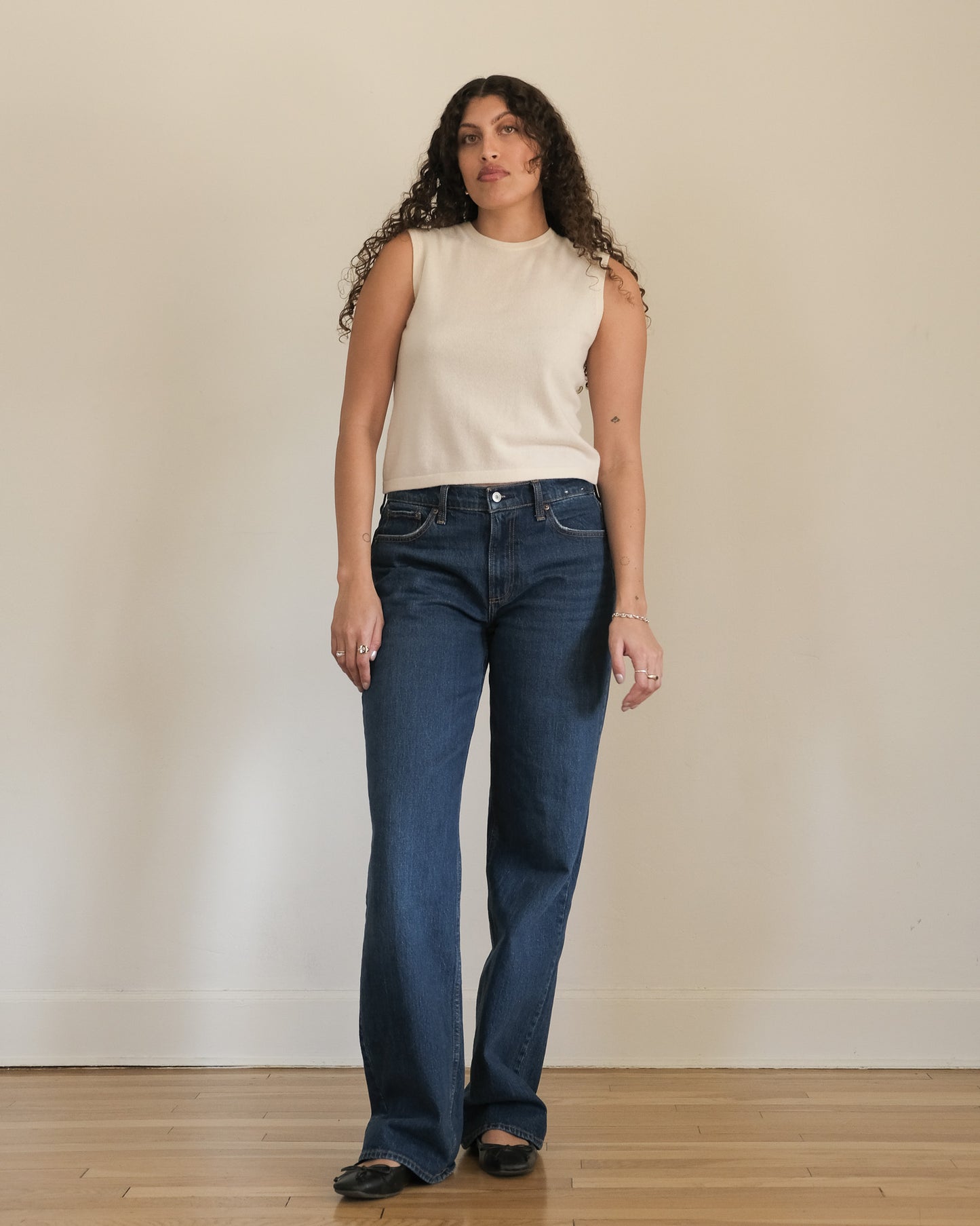 90s cashmere + ribbon twinset