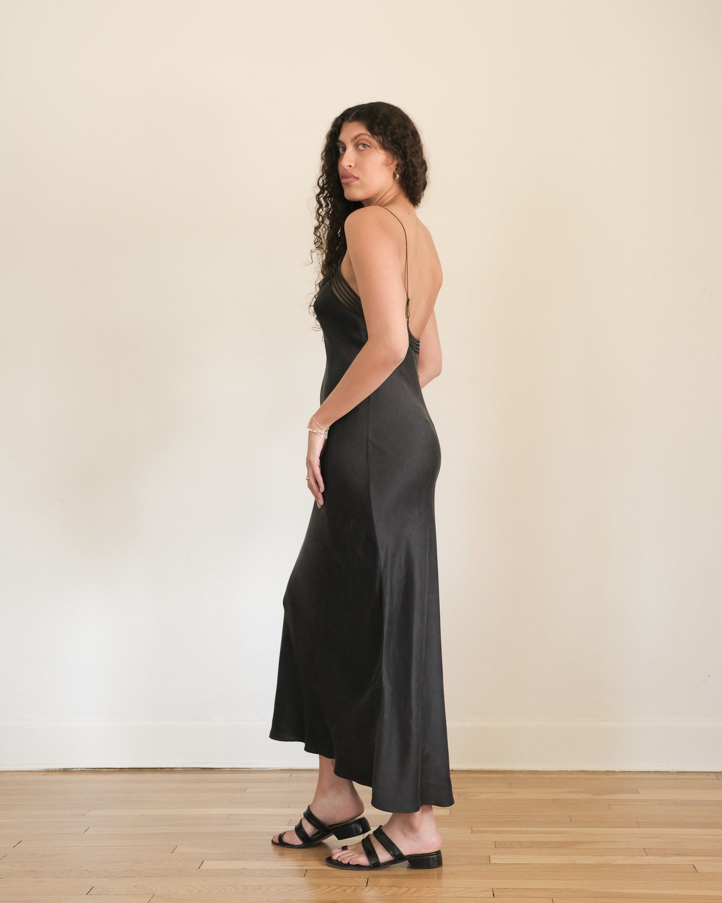 y2k Victoria's Secret silk slip dress