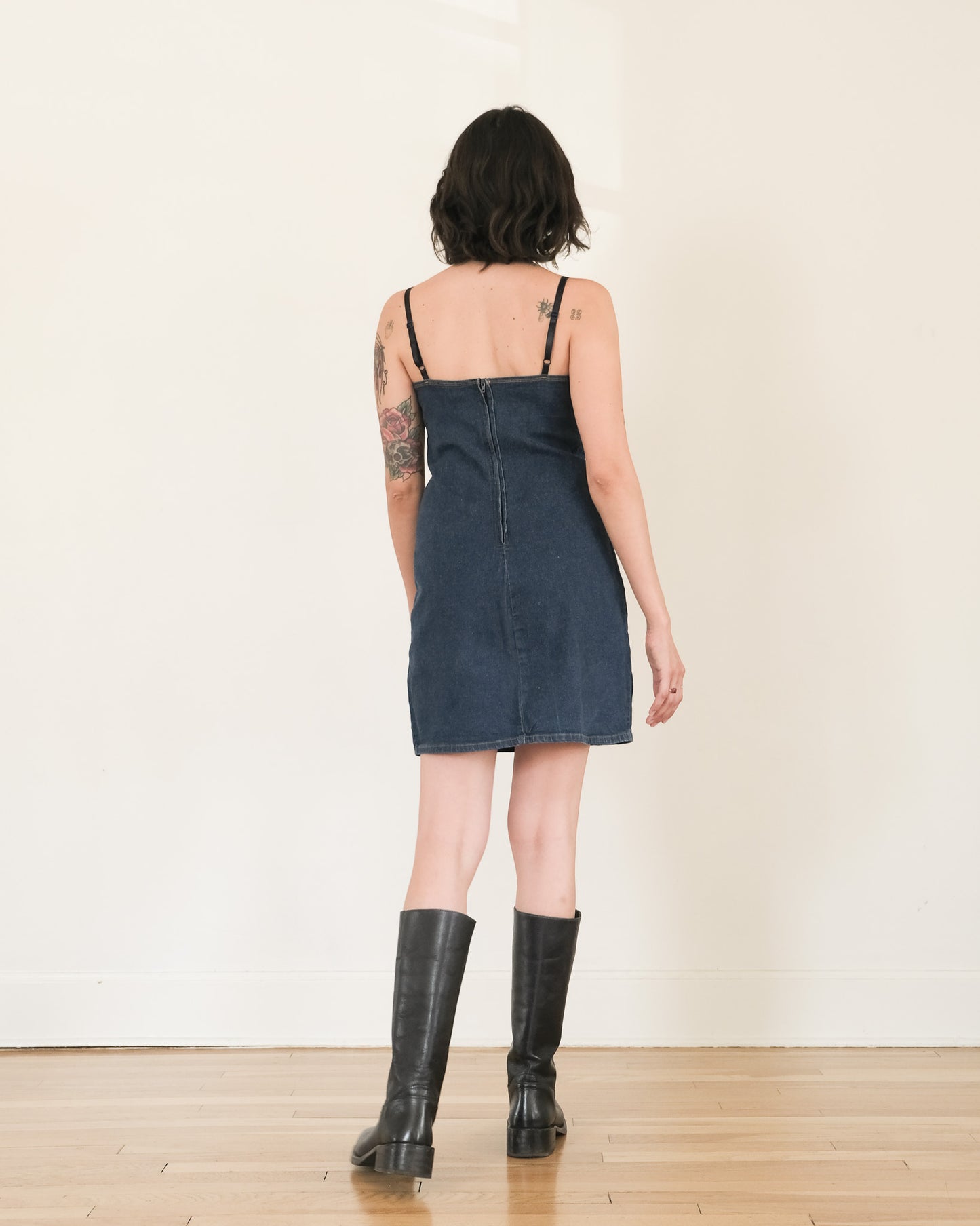 90s denim mini