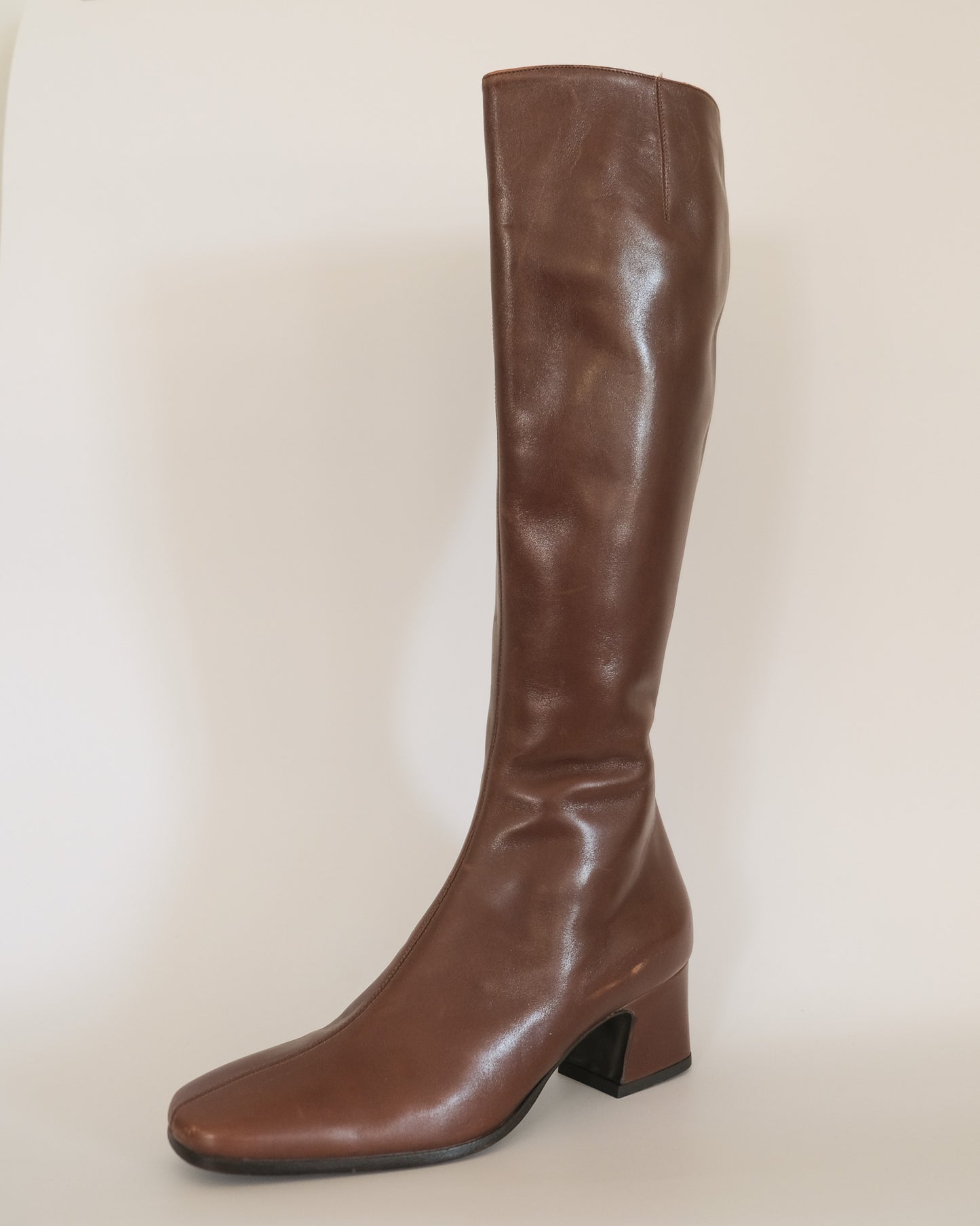 DKNY stacked heel boots (6)