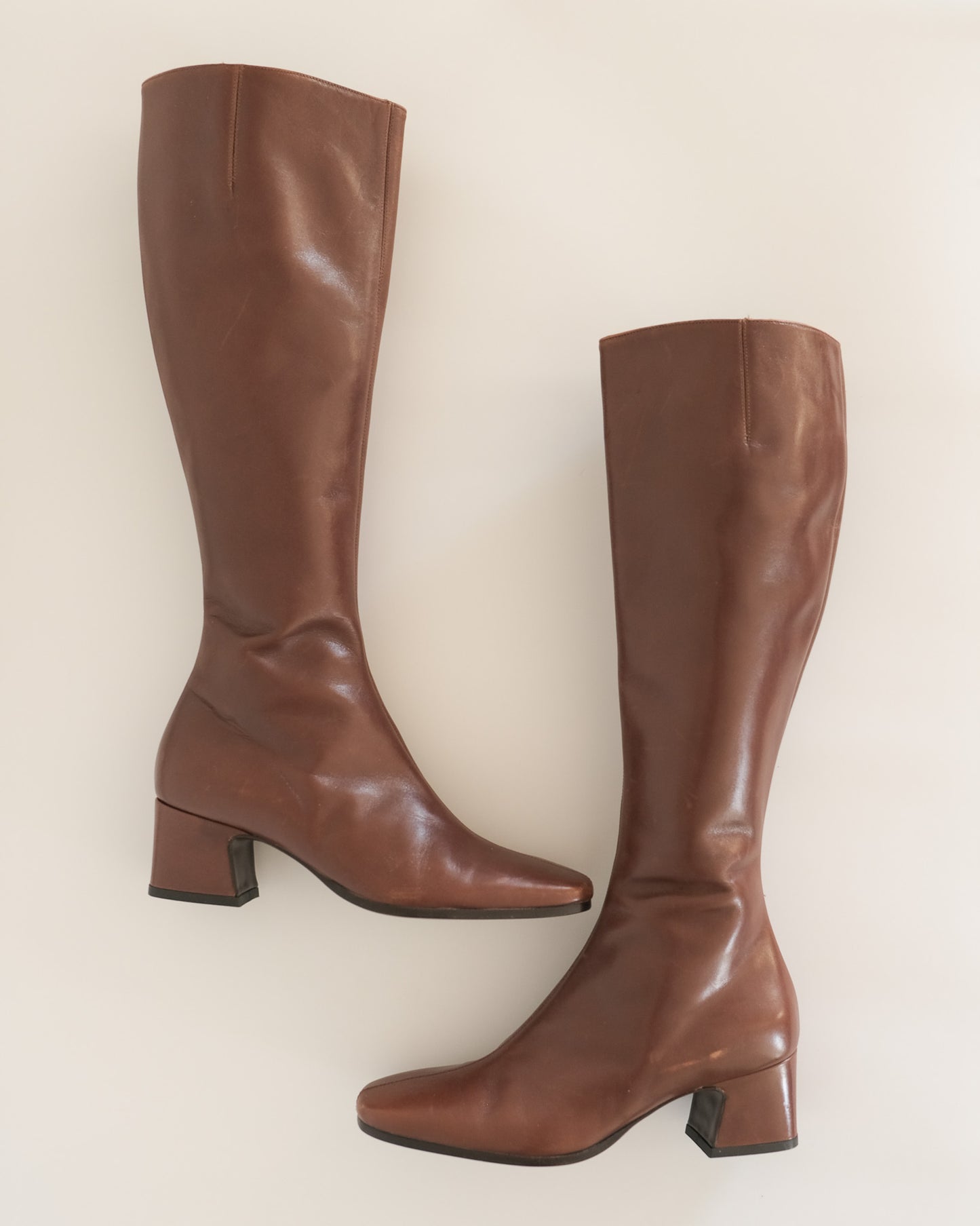 DKNY stacked heel boots (6)