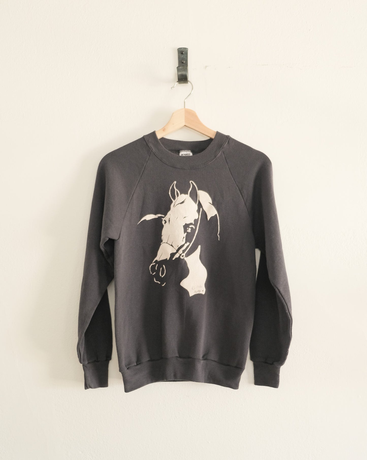 horse cameo "Nancy" sweatshirt