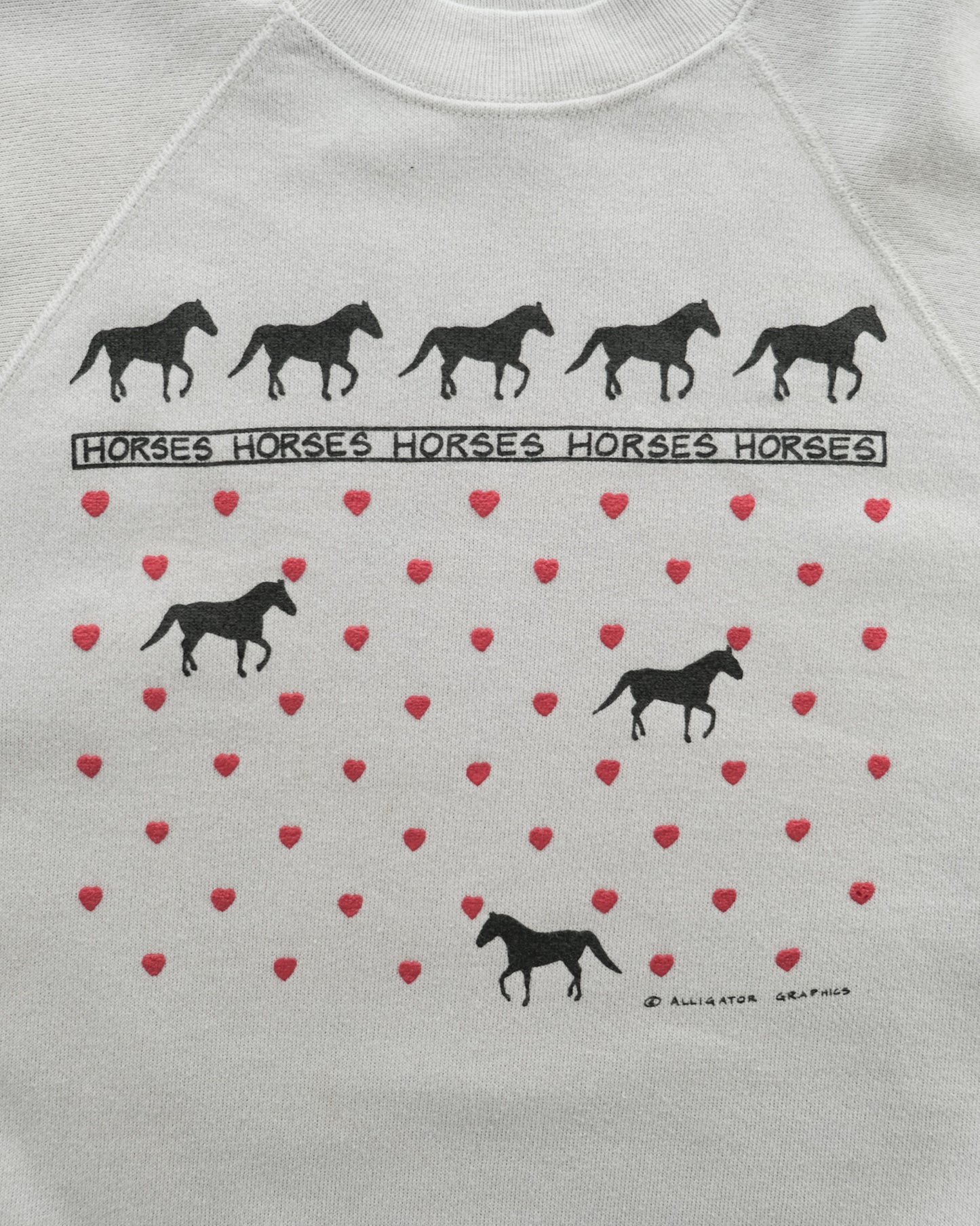 horses & hearts sweatshirt