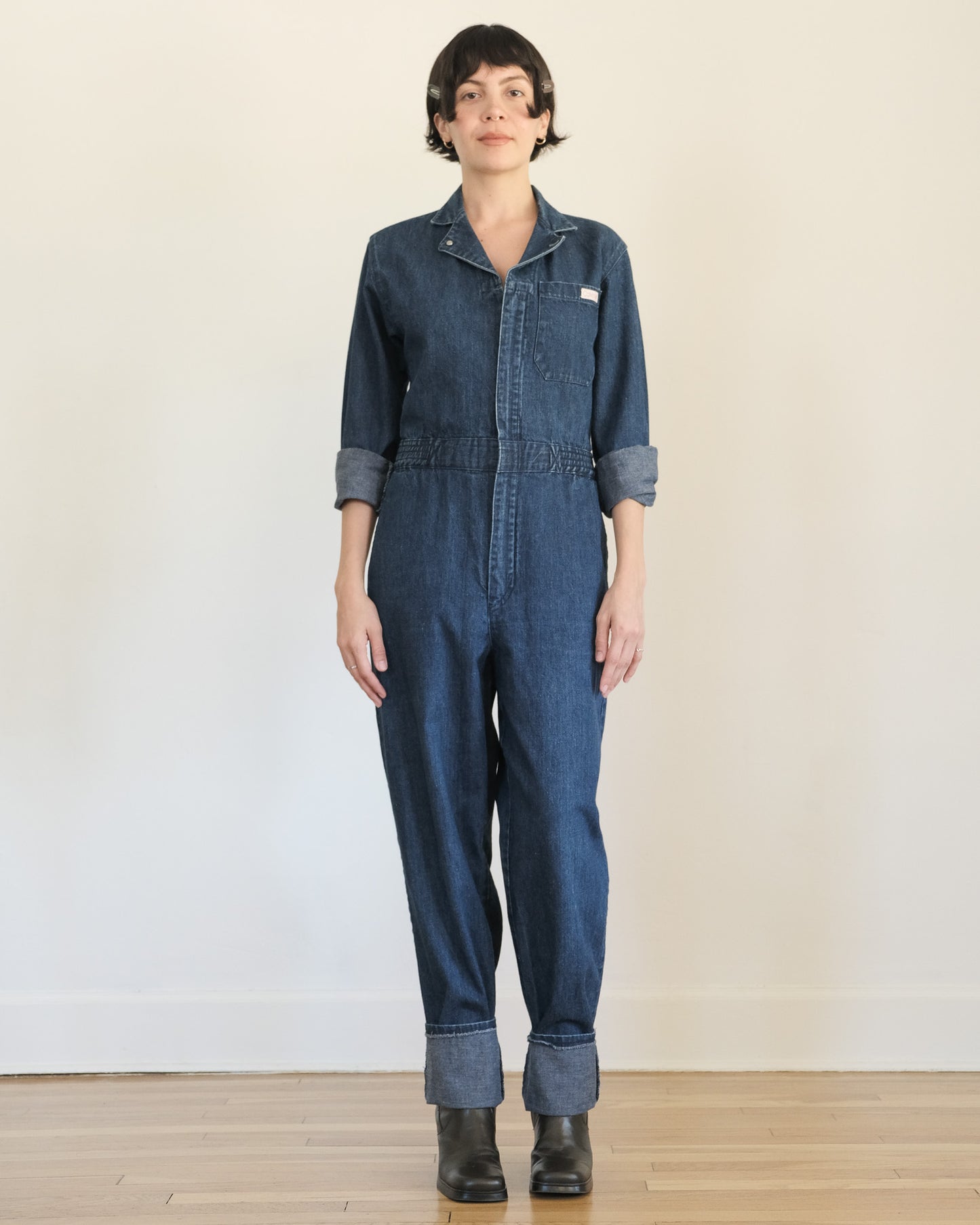 Calvin Klein denim coveralls