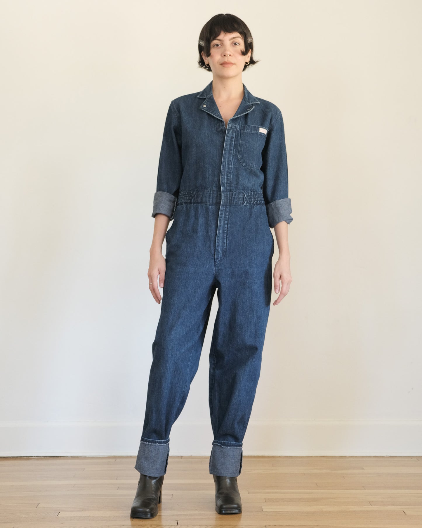 Calvin Klein denim coveralls