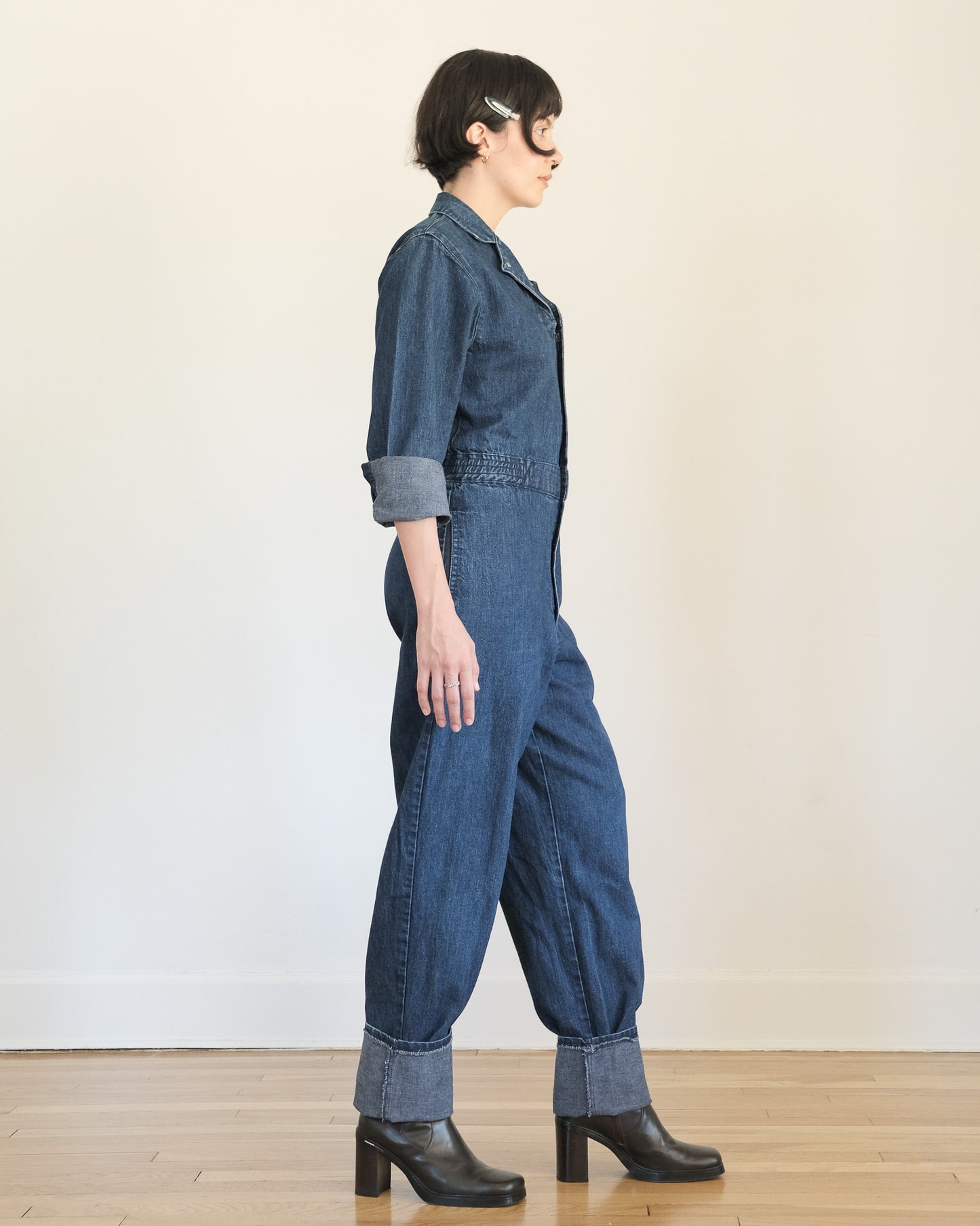 Calvin Klein denim coveralls