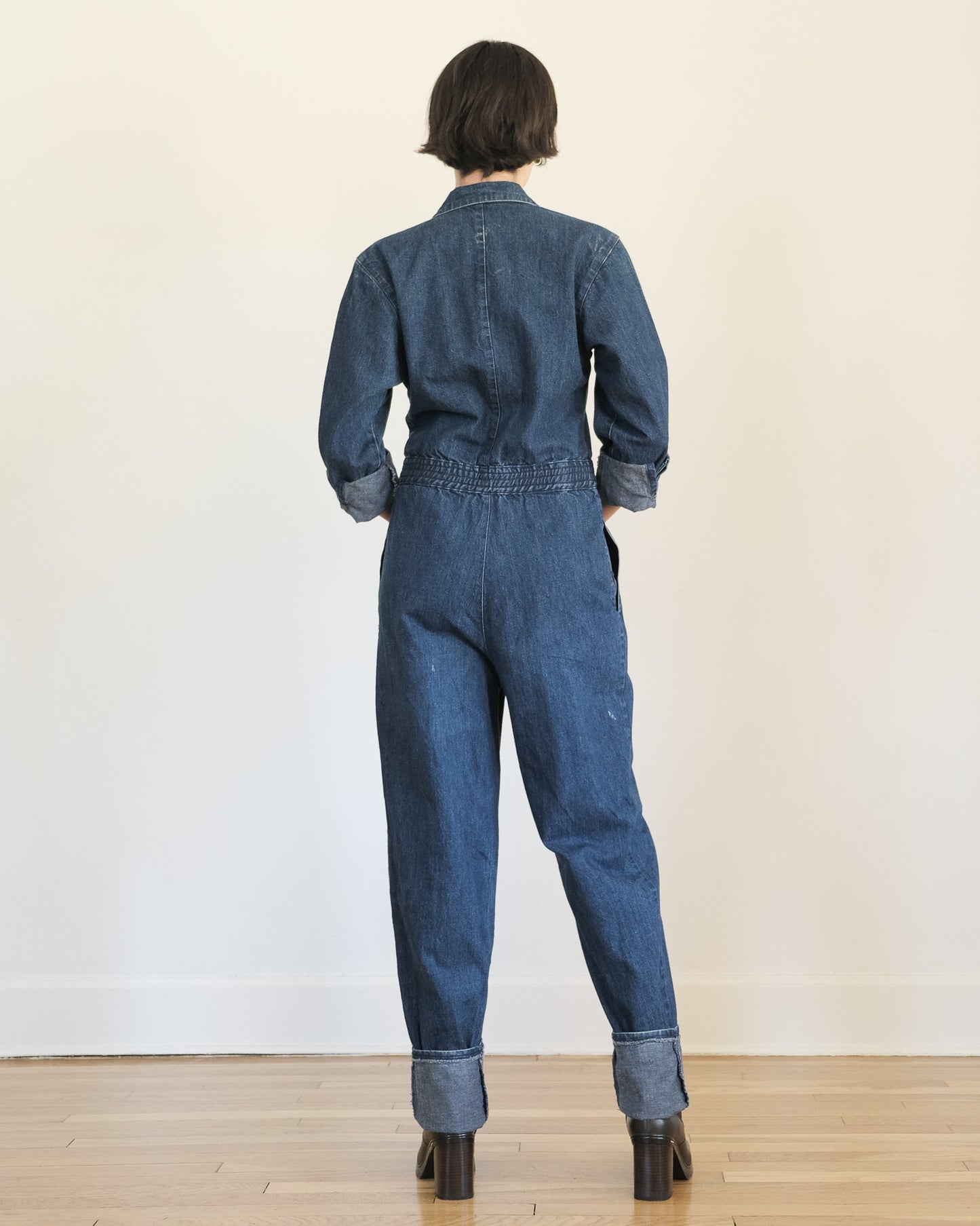 Calvin Klein denim coveralls