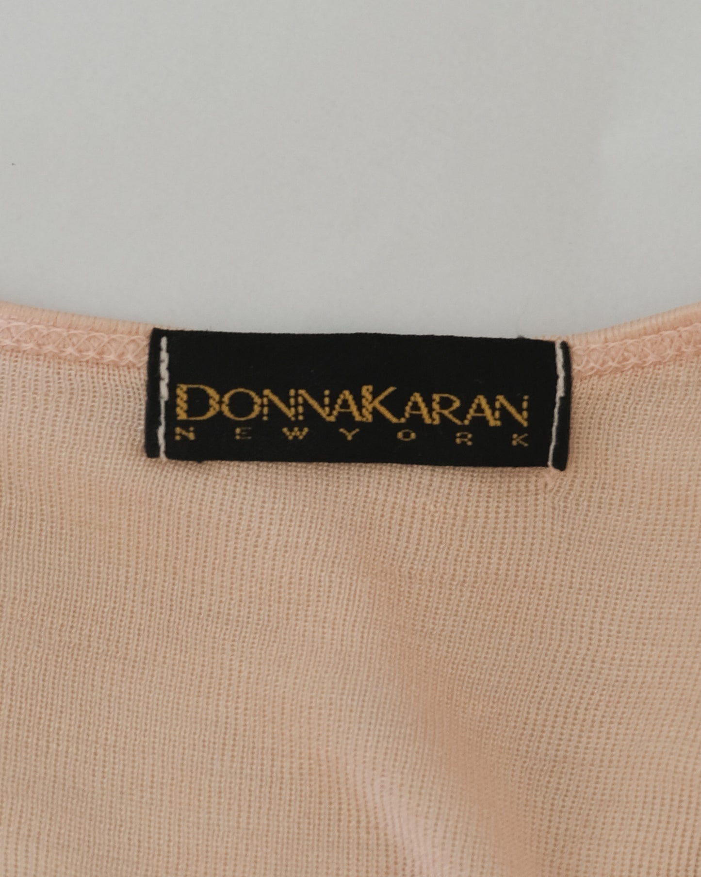 90s Donna Karan knit silk tank