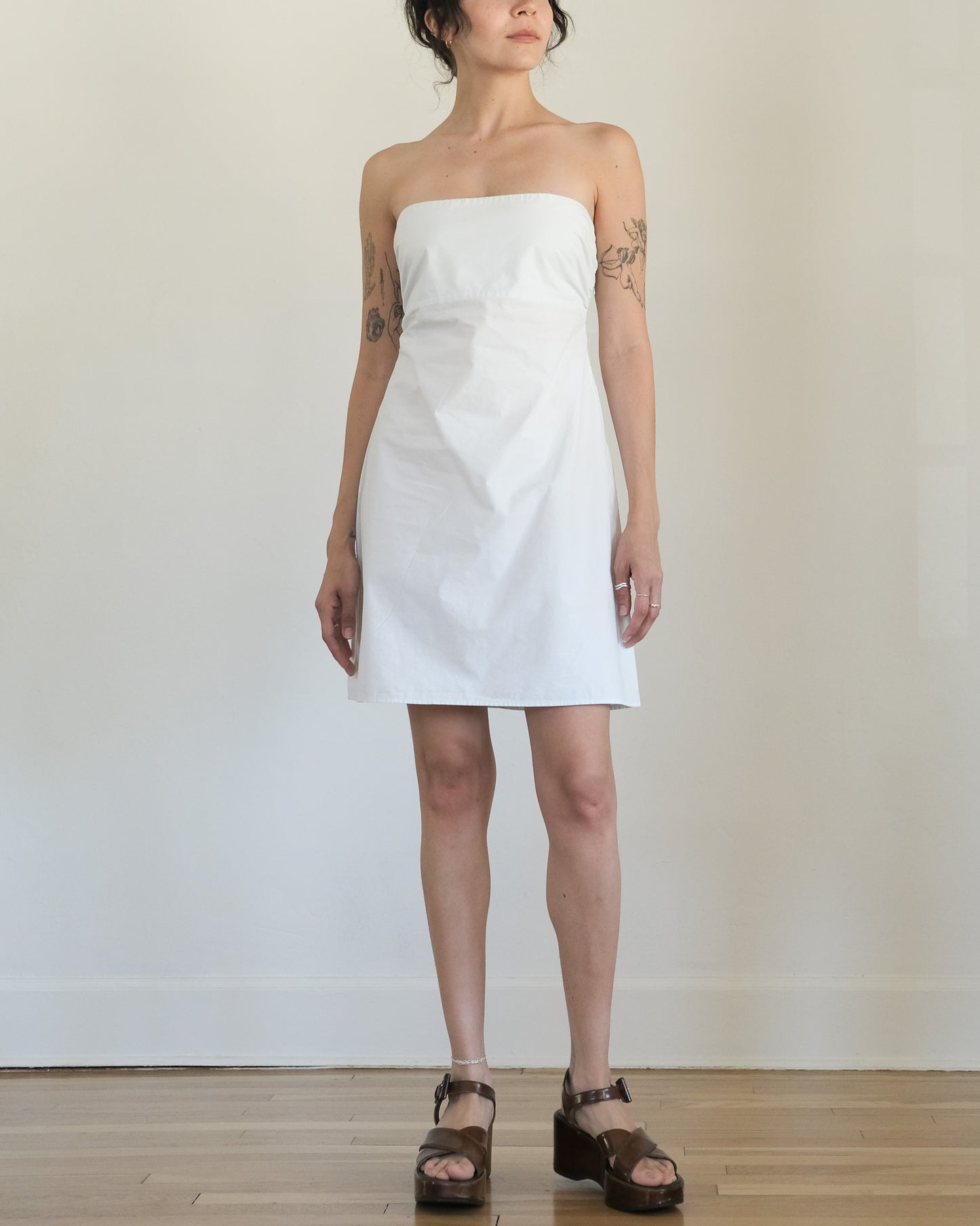 ESPRIT STRAPLESS COTTON MINI