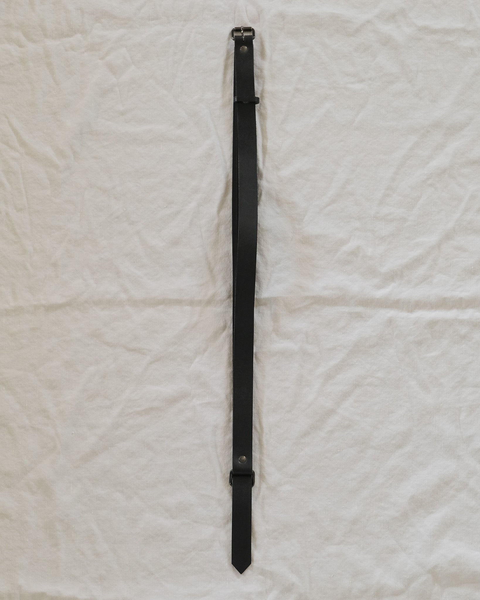 80s Issey Miyake leather belt – deep end vintage