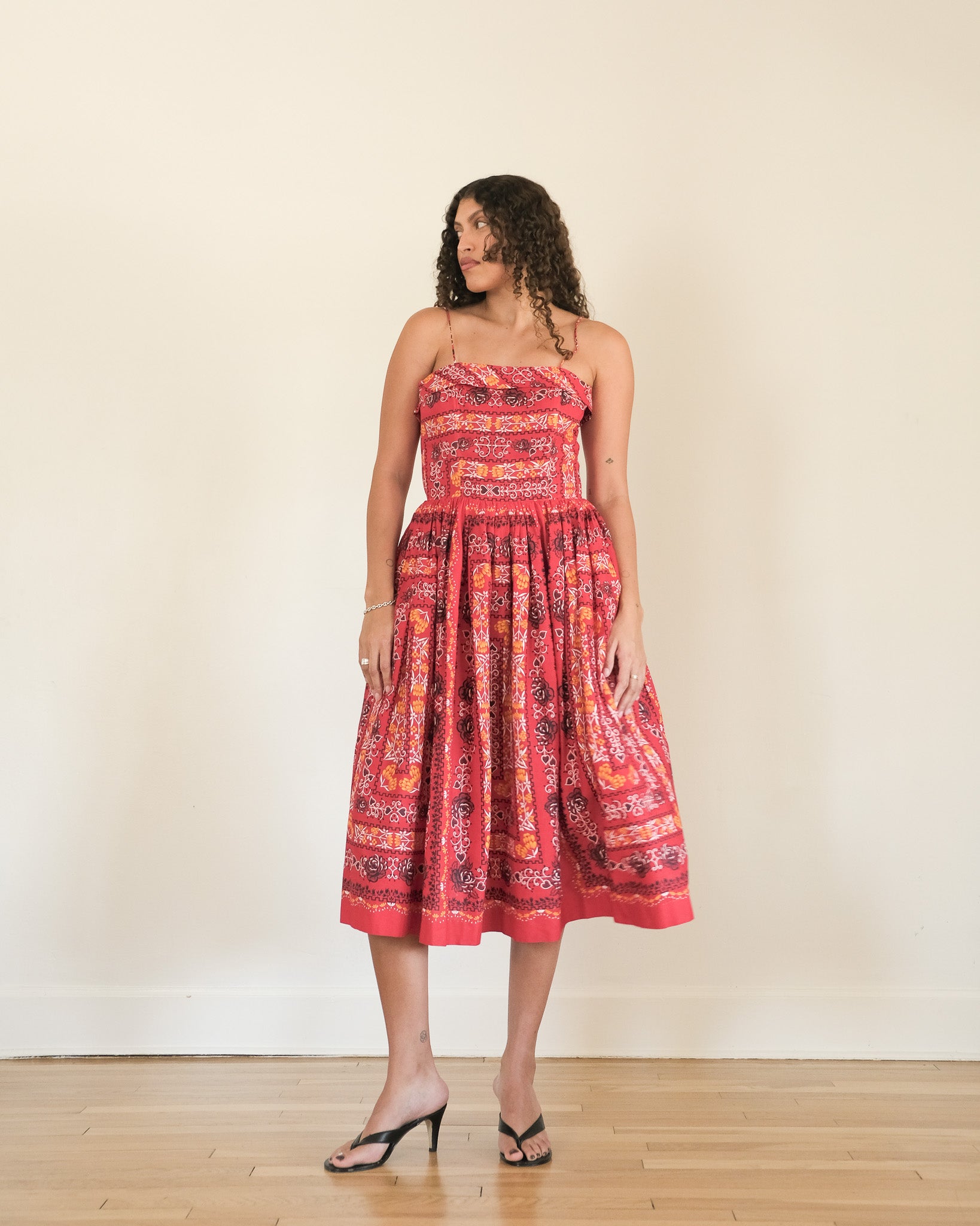 50s Peck & Peck bandana dress – deep end vintage