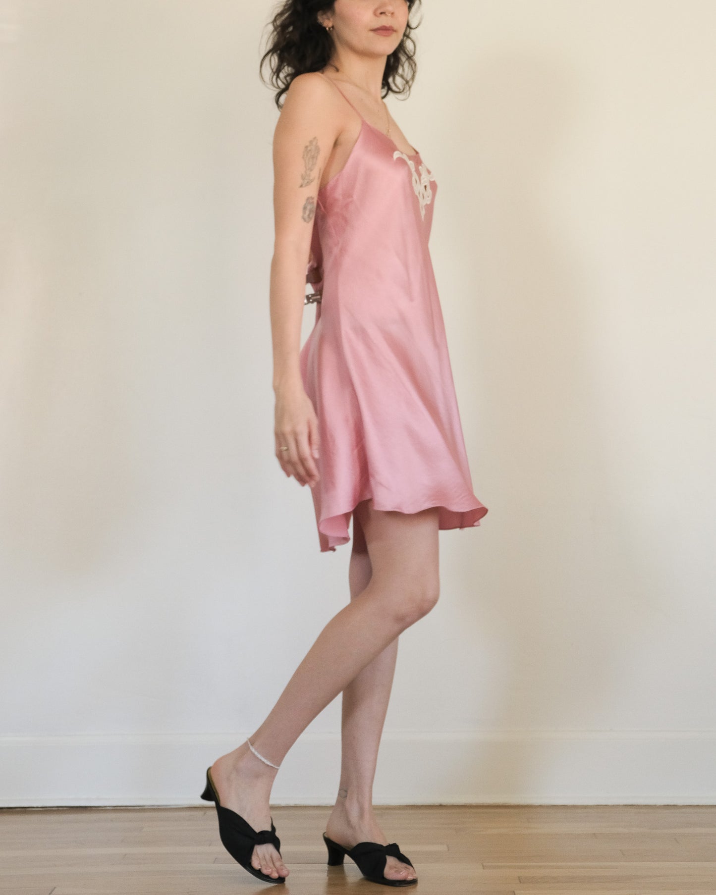 SILK SLIP DRESS