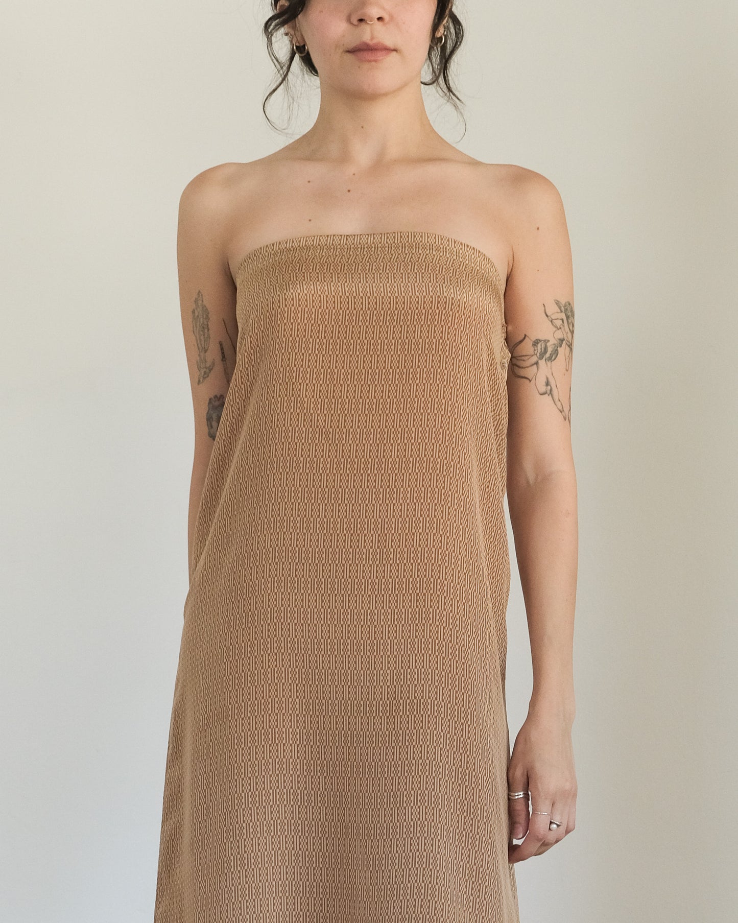 Calvin Klein silk tube dress