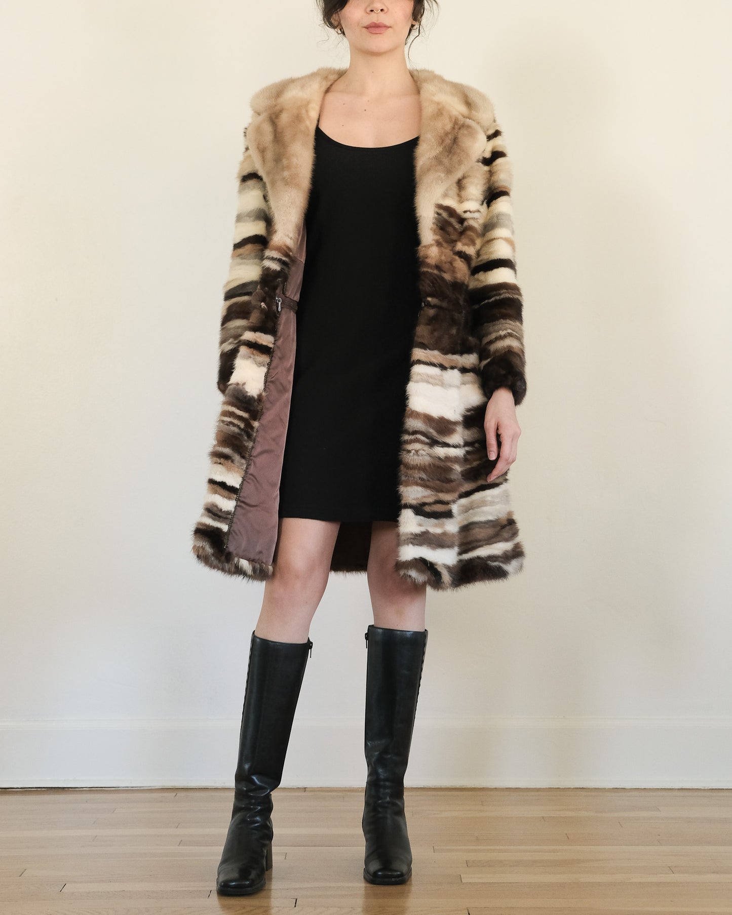 CONVERTIBLE FUR COAT