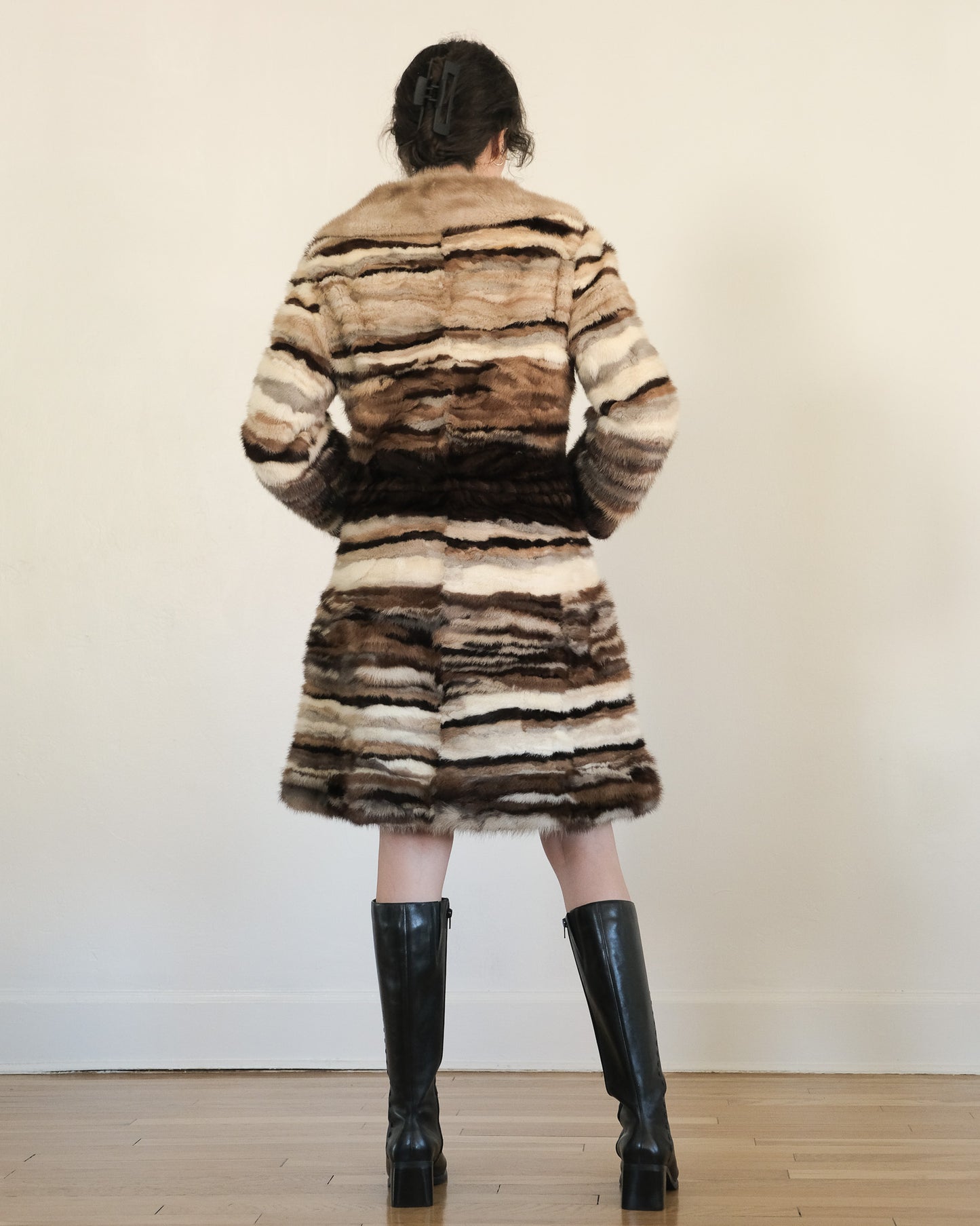 CONVERTIBLE FUR COAT