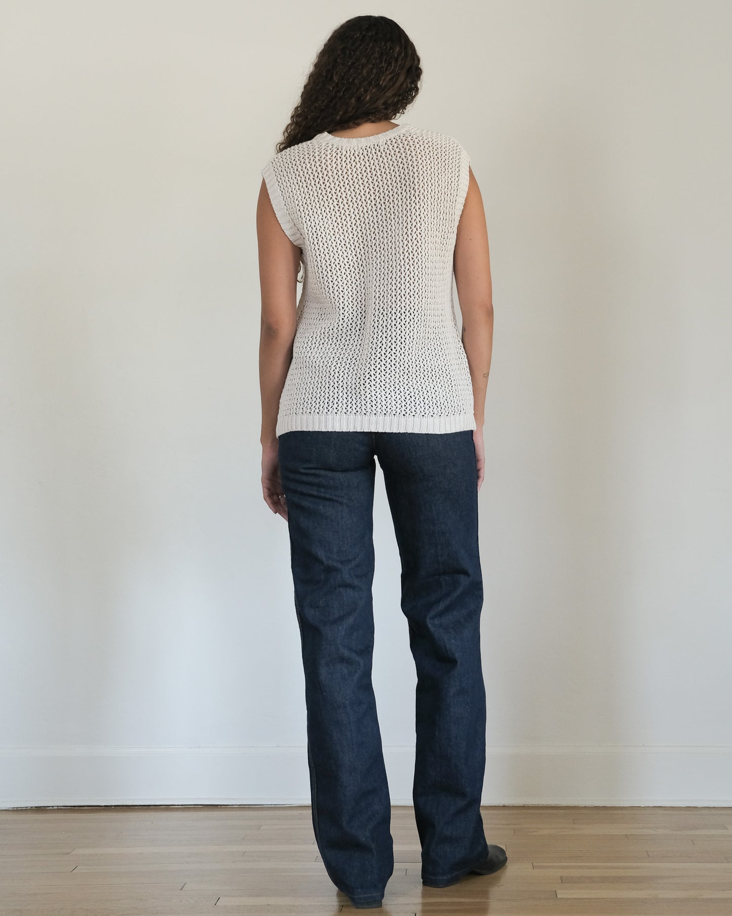 Liz Claiborne linen knit vest