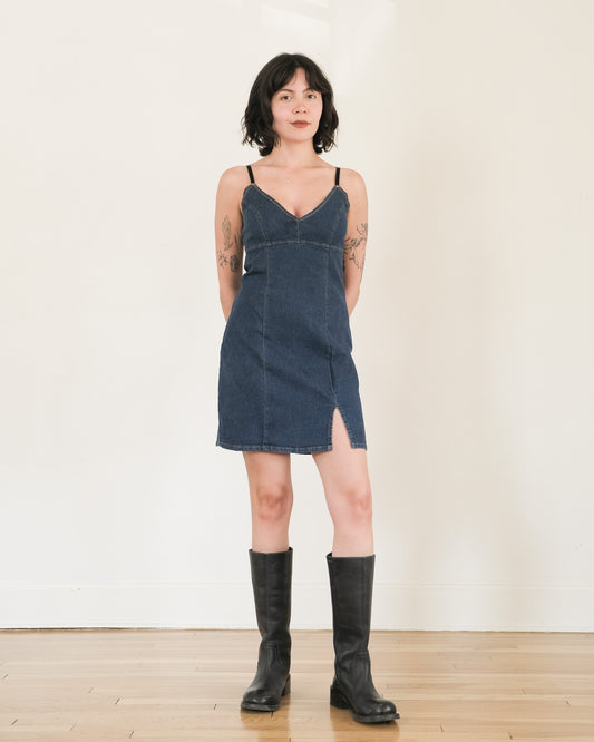 90s denim mini