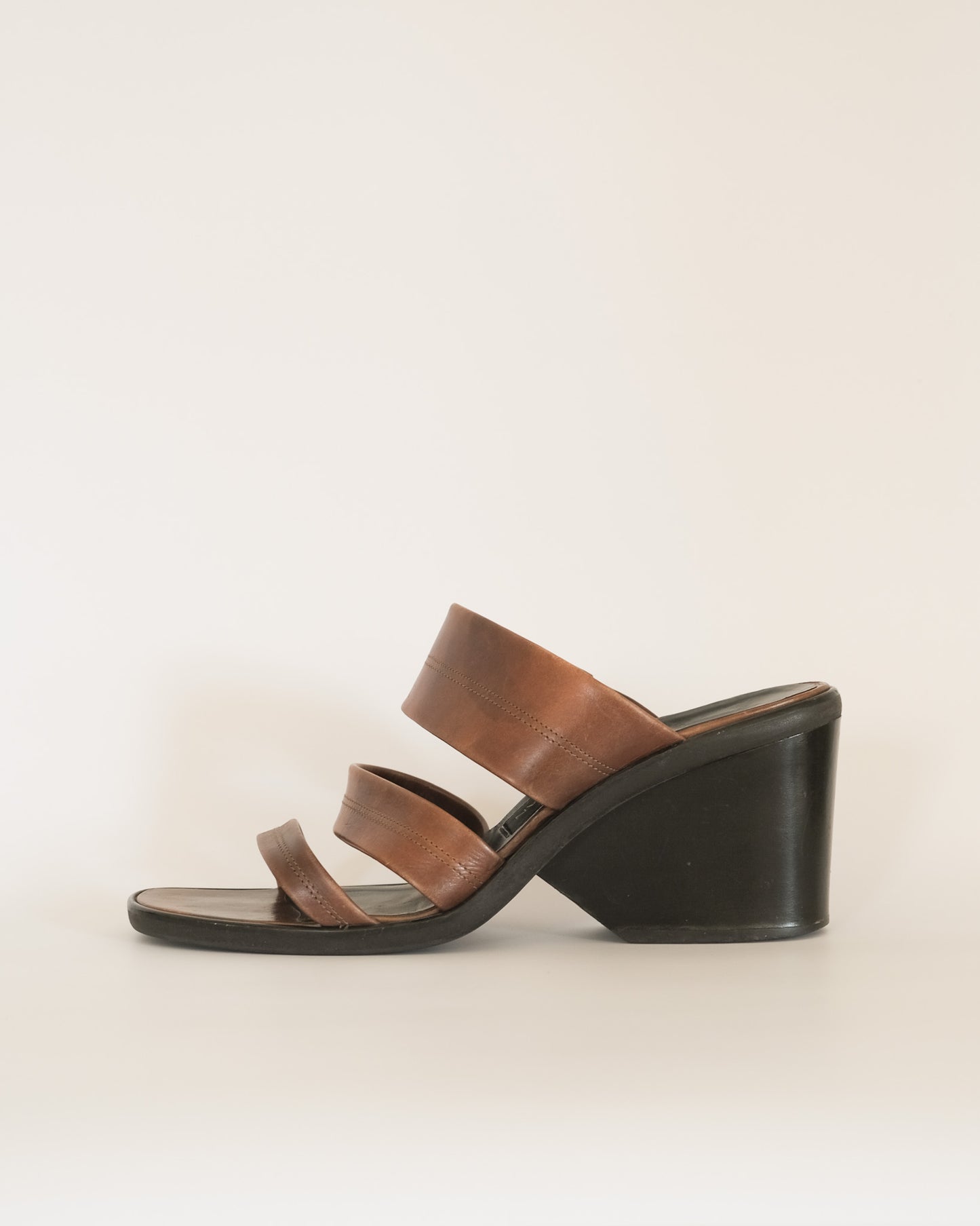 Donna Karan wedge sandals (8.5-9)