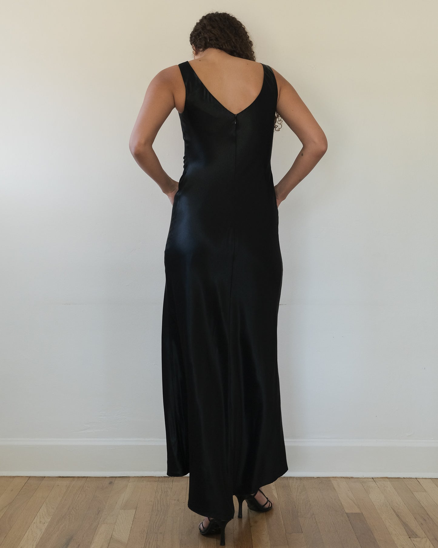 90s BIAS CUT GOWN